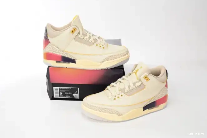 Kick Theory x Jordan FN0344-901 Balvin 3 J Medellin Air Sunset 0625